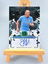 2024-25 Impeccable Manchester City Erling Haaland Immortal INK Auto 3/5