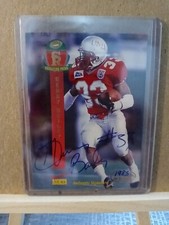 1995 Signature Rookies Signature Prime Henry Bailey Signed Card #3 1985/3000