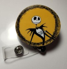 JACK YELLOW OG, Disney Badge Reel, Nurse Badge reel,Teacher THIS IS HALLOWEEN