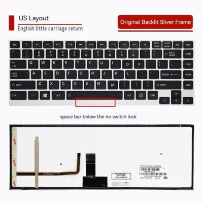 Laptop Keyboard for Toshiba Portege Z930 Z935 Z830 U900W U945W