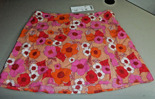 NWT URBAN OUTFITTERS ROSIE NOTCHED PELMET LINED MINI SKIRT SIZE MEDIUM