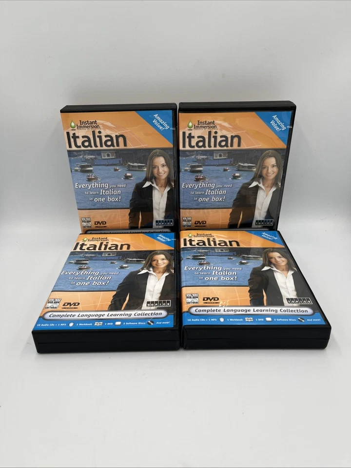 Instant Immersion Italian • Complete Language Learning Collection • DVD-ROM / CD - Image 3 of 4