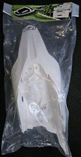 NEW UFO PLASTICS KTM 65SX MX ALL WHITE REAR MUDGUARD 2009-2015 - KT04010-041