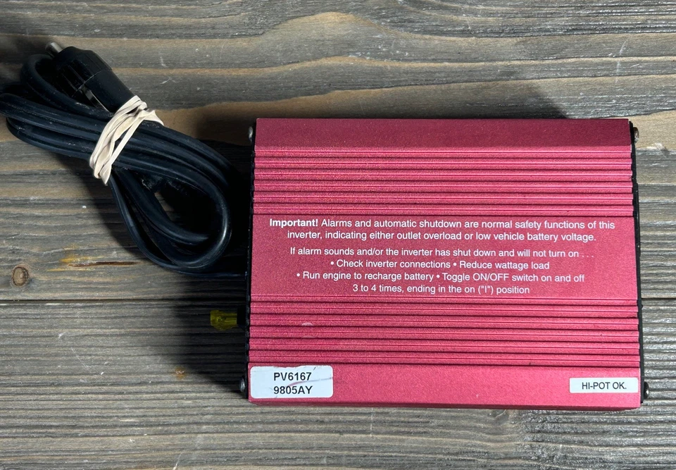 Inversor ultra compacto Tripp-Lite PowerVerter 150 vatios - probado  Foto 2 de 4