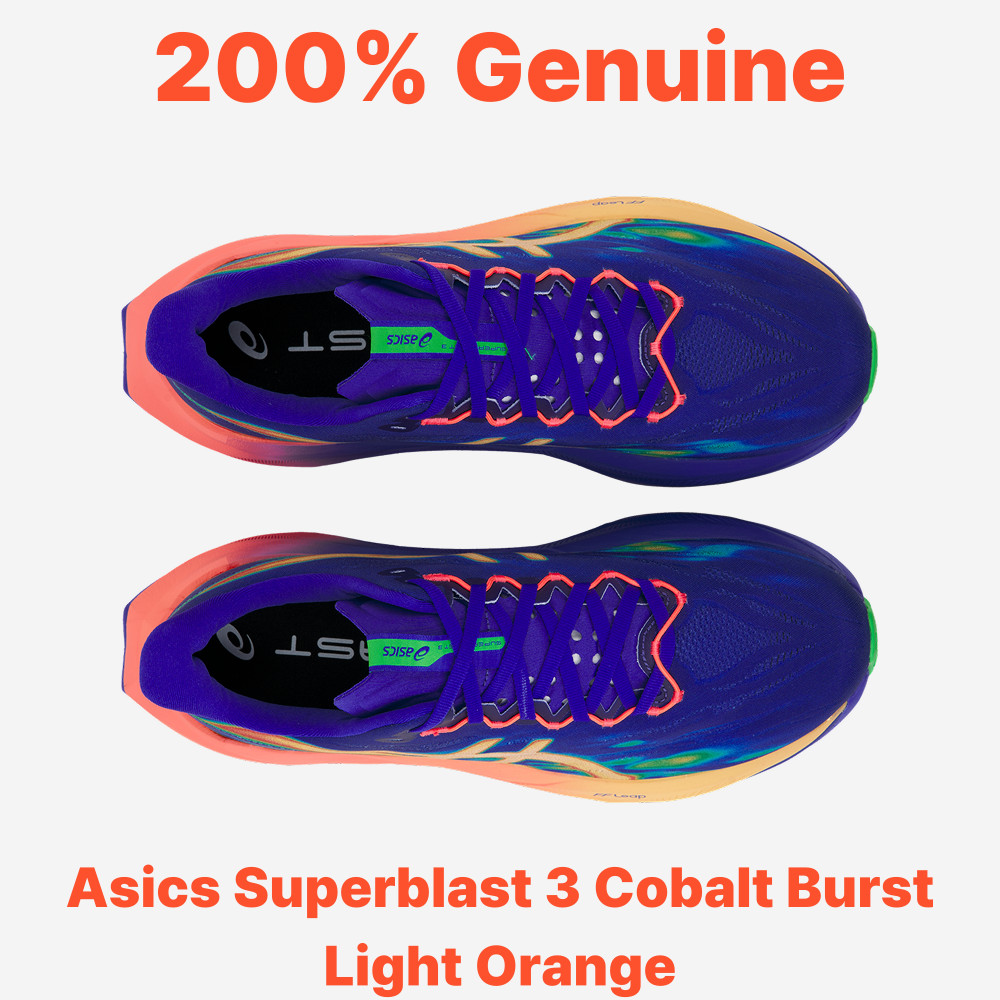 Asics Superblast 3 Cobalt Burst Light Orange image 7
