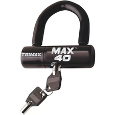 Trimax U-Lock Disc Lock - Black MAX40BK
