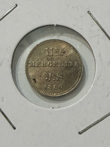 Hacienda Token of Puerto Rico (Coins)…Hacienda Mercedita Ponce 1/2 almud