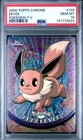 2000 Topps Chrome Pokemon T.V EEVEE #133  PSA 10 GEM MT Vintage RARE POP 103 WOW