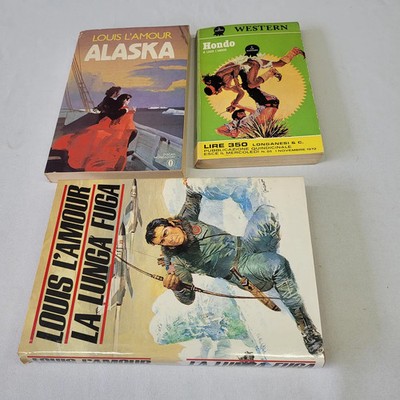 (Louis L'Amour) Hondo + Alaska + Die lange Flucht drei Bände