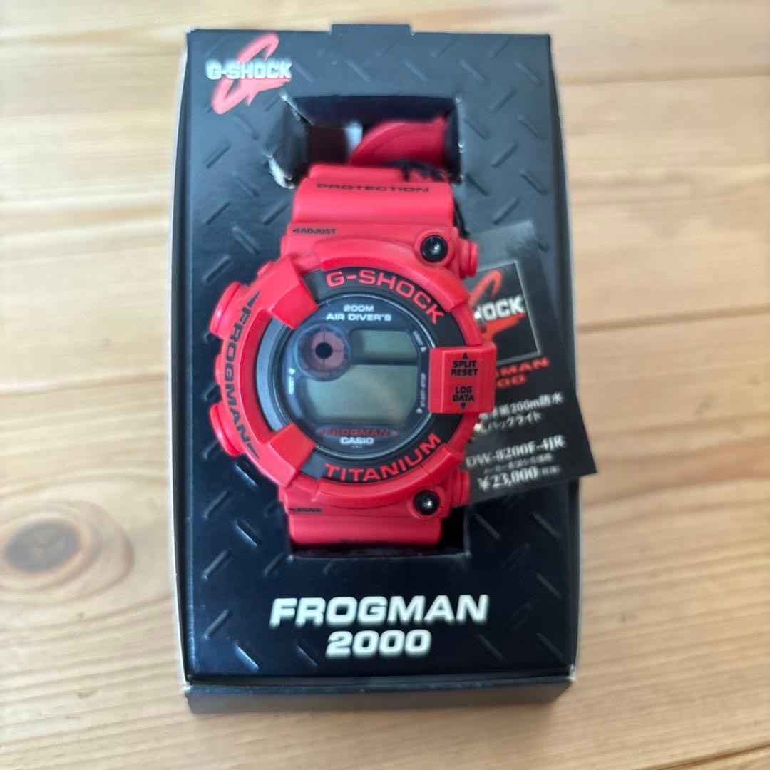 Casio G-SHOCK Frogman DW-8200NT2 Red Frog 2000 Watch | eBay