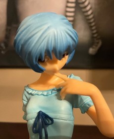 NO BOX: Neon Genesis Evangelion Extra Figure Pajama Baby Rei Asuka Set of 2 SEGA