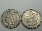 1903 & 1904 P 2 coin Lot Morgan Silver Dollar $1 Circulated Ungraded Uncertified — photo 1