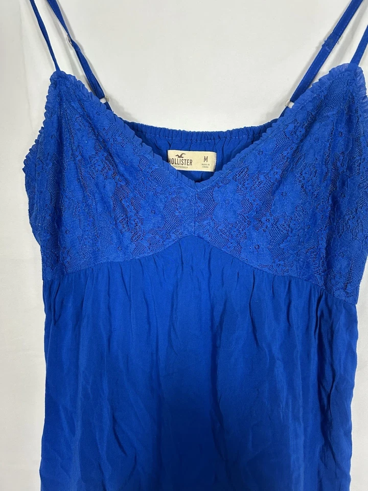 Mini Vestido Y2K Hollister Babydoll Talla M 00s Preppy Mujer Coqueta Elena Gilbert Foto 4 de 4
