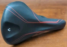 Bontrager Bicycle Seat & Post Combo Black/ Red