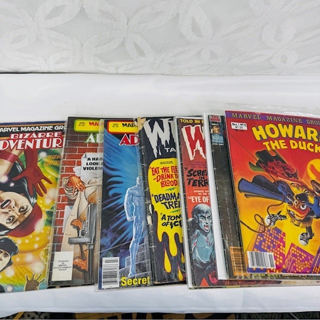 Marvel Graphic Novel Bizarre Adventures Epic Illustrated Movie Super You Pick