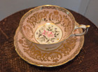 Pink Paragon Bone China Cup &Saucer  Queen Elizabeth II  1953 Coronation