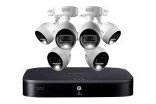 LOREX 4K UHD TD8712R8D6-E Security Surveillance 6 Camera 2TB 8-Channel Brand New