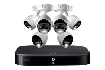 LOREX 4K UHD TD8712R8D6-E Security Surveillance 6 Camera 2TB 8-Channel Brand New