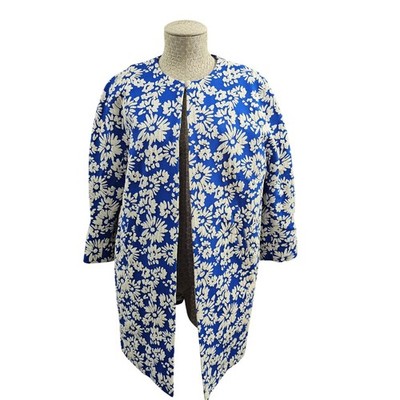 LK Bennett Lyda Floral Jacquard Coat Overcoat Jacket From Scream Queen Zayday M