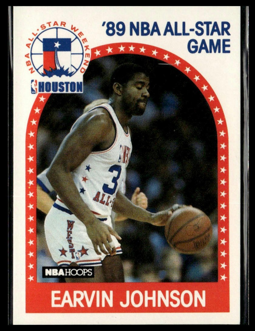 1989-90 Hoops #166 Earvin Johnson