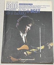 Bob Dylan Best Band Score Japan Guitar Bass Drums Vocal Tab Music Book