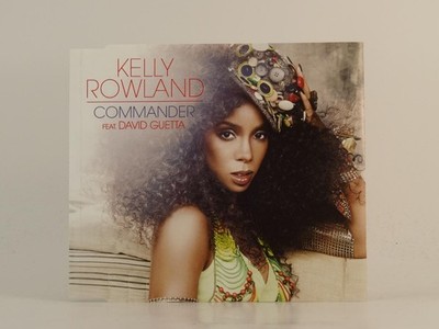 KELLY ROWLAND FT DAVID GUETTA COMMANDER (H1) 1 Track Promo CD Single including P