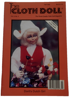 The Cloth Doll Magazine Fall 1992 Vol 9 No 2 - NO INSERT PATTERN
