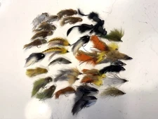 33 Single Hook Hand Tied Trout Streamers (Read) 