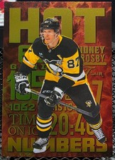 Sidney Crosby 25/26 Upper Deck Flair Hot Numbers CASE HIT SSP HN-19