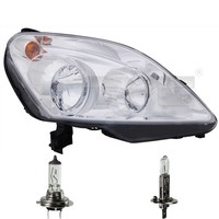 Scheinwerfer Links Chrom H1/H7 FüR Opel Zafira B A05 Inkl. Osram Lampen
