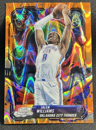 2025 Topps Cosmic Chrome Jalen Williams Refractor (RAW)
