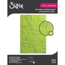 Sizzix 3D Textured Embossing Folder By Catherine Pooler On The Spot