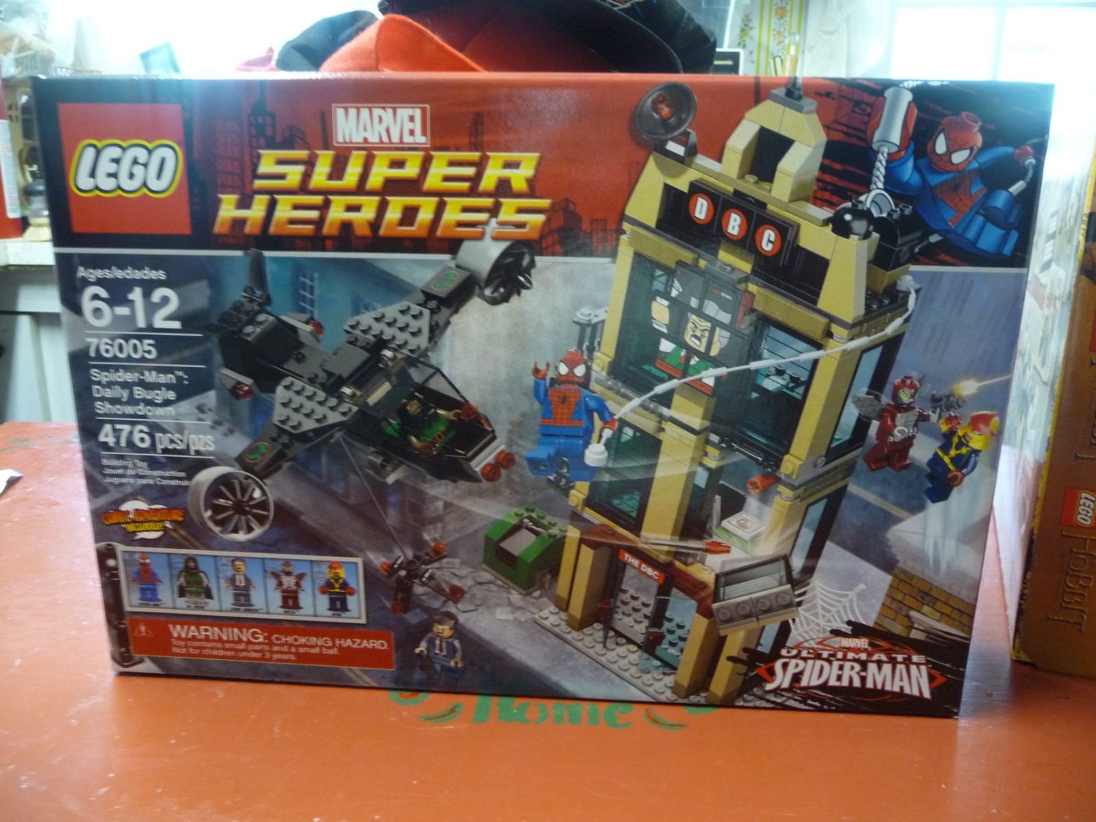 LEGO 76005 Marvel Super Heroes Spider Man Daily Bugle Showdown  NEW sealed Box