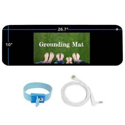 Ground Well Grounding Mat for Feet,Grounding Pad for Stress, Pain, Inflammation&