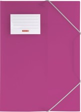Brunnen Fact Folder Colour Code Made from Translucent Film pink