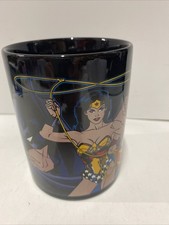 VINTAGE BATMAN MUG WONDER WOMAN COLLECTIBLE MUG DC COMICS CUP MUG