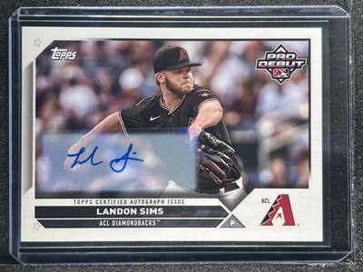 Sims, Landon - 2023 Topps Pro Debut - Autograph