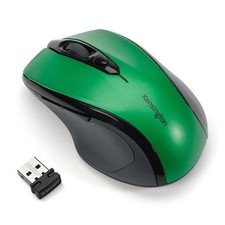 Kensington Pro Fit Mid-Size Wireless Mouse Emerald Green 72424