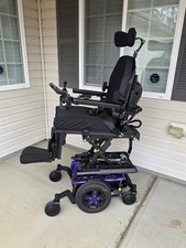 2025 QUANTUM EDGE 3 ILEVEL WHEELCHAIR POWER TILT,RECLINE,LEGS AND 12" LIFT