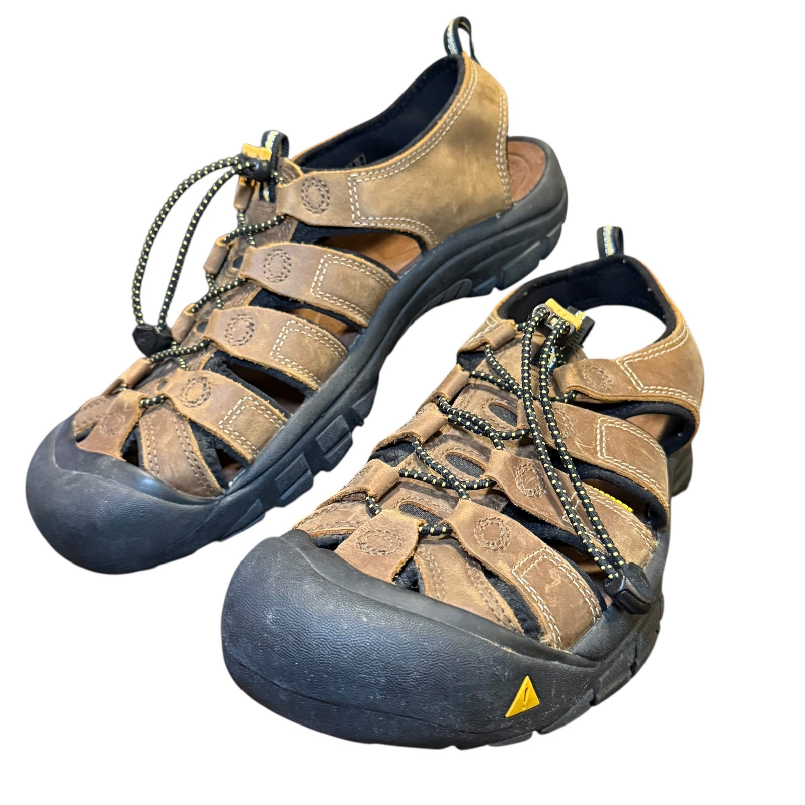 Sandali Keen Newport marroni 12 outdoor trail impermeabili in pelle punta chiusa