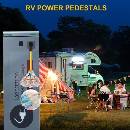 30 Amp to 15 Amp Generator Adapter Cord 1.5ft