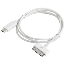 "30-Pin to USB C Adapter Cable for iPhone, iPad, iPod   3ft Next-Generation "