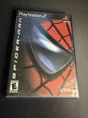 Activision Spider-Man PS2 Disc & Case + Manual Included E NTSC-U/C