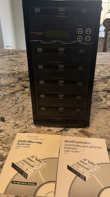 BestDuplicator Super Writemaster 1 to 5 Target 24x SATA DVD CD Duplicator/Burner