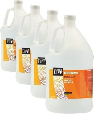 Multipurpose Floor Cleaning Solution - Citrus Mint Concentrate 4 x 128 Fl Oz