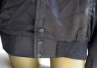 Vintage KISS 99 "Totally Hot" Women's Size M Black Satin Jacket Snap-Front Coat — photo 4