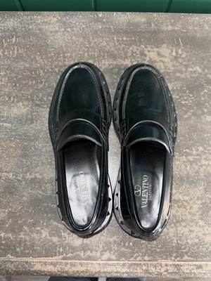 Valentino Garavani Loafers Men's EU41 Black Patent Leather | eBay
