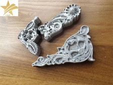 3Pcs 3D Flower Leather Emboss Stamp Tool, Leather Craft Carving Pressing Mold