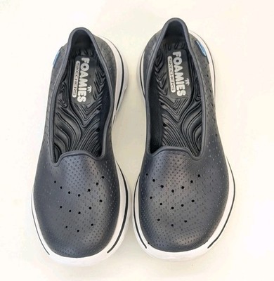 Skechers H2 GO Water Shoe Size 7 Navy Blue Slip Ons Lightweight Rubber