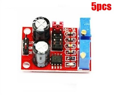 5Pcs Duty Cycle Frequency Adjustable Module Rectangular NE555 Square Wave New yr